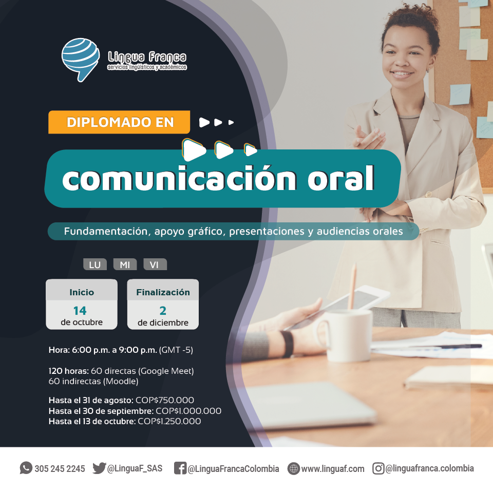 Diplomado en comunicación oral